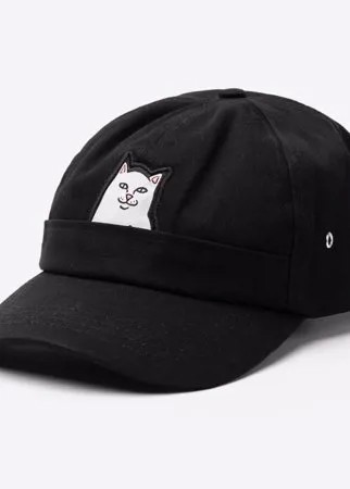 Кепка RIPNDIP Lord Nermal 6 Panel Pocket Hat Black 2021