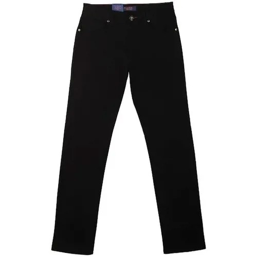 Брюки Trussardi Jeans, размер 48, черный