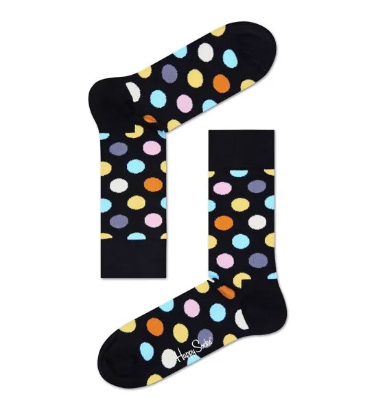 Носки унисекс Happy Socks BDO01 9350 черные 25