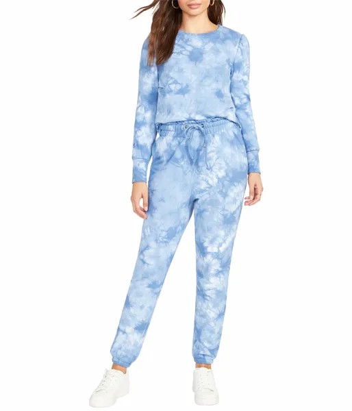 Джогггеры Steve Madden, Sky Walker Sweatpants - Tie-Dye Fleece Joggers