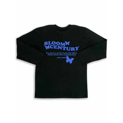 Лонгслив Bloom Century, размер 48, черный