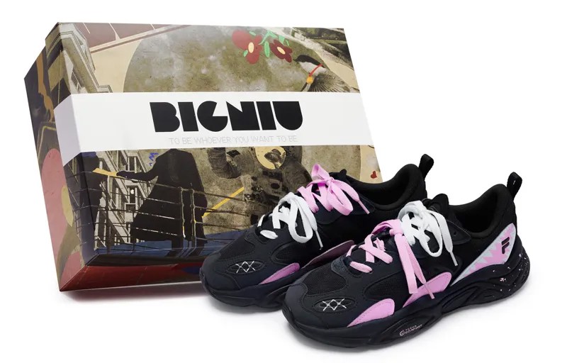 Кроссовки FILA Mars 2 Lifestyle Shoes Women's Low-top Pink/white, черный