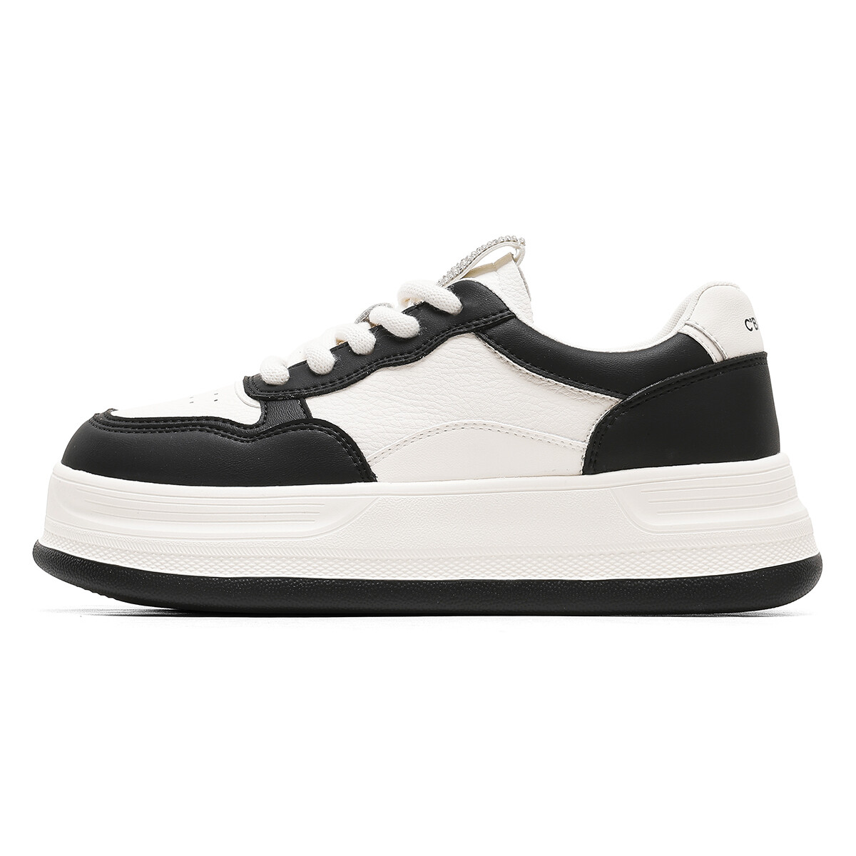 Кроссовки C°BANNER Skateboarding Shoes Women's Low-top, бежевый/черный
