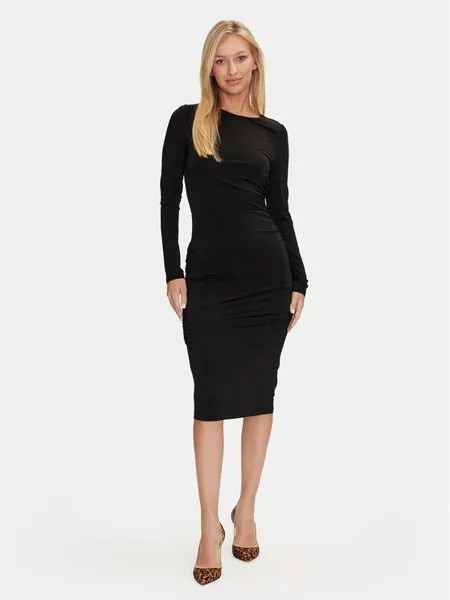 Коктейльное платье regular fit Marciano Guess, черный