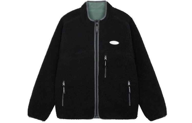 Бархатная куртка унисекс New Balance, цвет Black