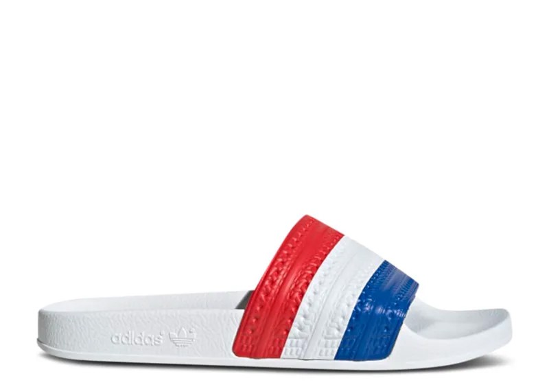 Кроссовки adidas Adilette Slides 'Usa', белый