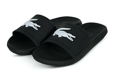 Мужские сандалии Lacoste Croco Slide 119 1 черный с белым 7-37CMA0018312