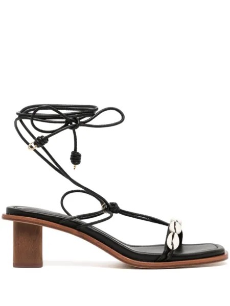 Босоножки Nicolette Shell 90 Ulla Johnson, черный