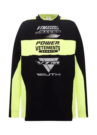 Хлопковый лонгслив VETEMENTS