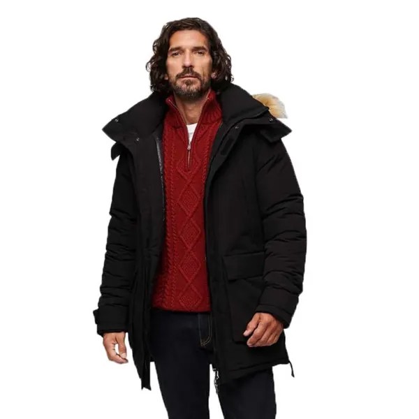 Парка Superdry Code XPD Everest, черный