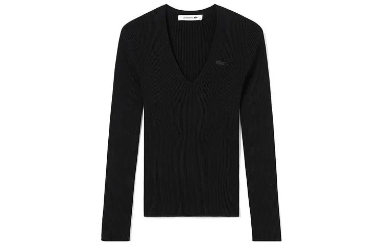LACOSTE Женский свитер, цвет Black