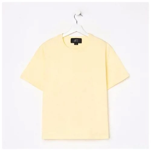 MIST Футболка женская MIST basic, L-XL, жёлтый