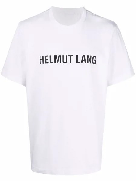 Helmut Lang футболка с логотипом