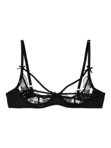 Кружевной бюстгальтер Magnolia Fleur Du Mal, черный