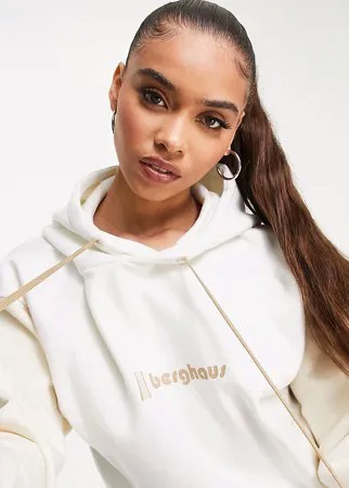 Бежевая худи в стиле oversized Berghaus – эксклюзивно для ASOS-Светло-бежевый цвет