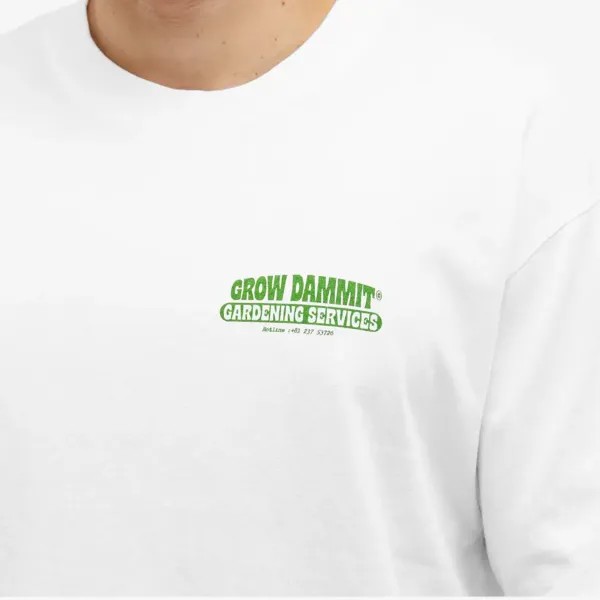 Edwin Футболка Gardening Services, белый