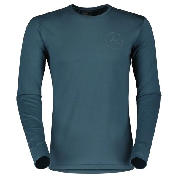 Футболка с длинным рукавом Scott Defined Merino, зеленый