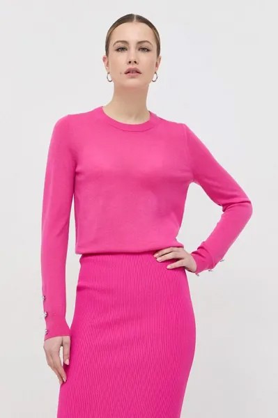 Шерстяной свитер MICHAEL Michael Kors, розовый