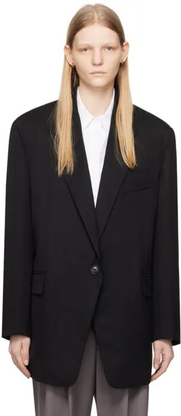 Черный облегающий пиджак LOW CLASSIC