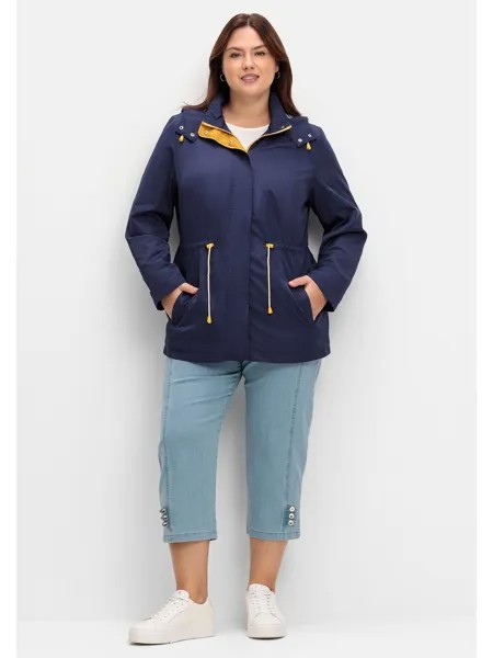 Куртка sheego Kapuzenjacke, ночной синий
