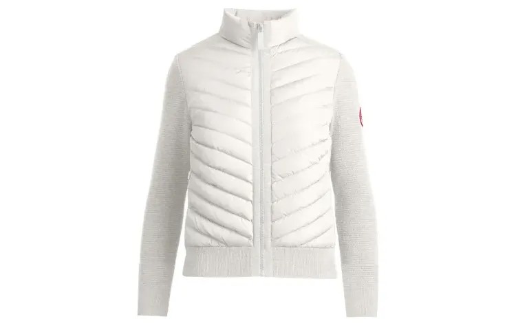 Женский пуховик Canada Goose, цвет cotton grass white