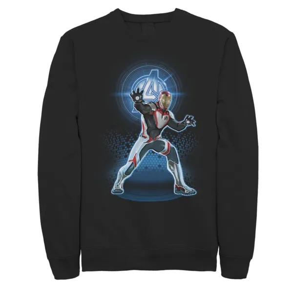 Мужская футболка с портретом, квантовый костюм «Железный человек», «Мстители: эндшпиль Marvel»