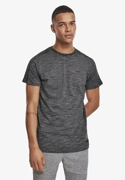 Базовая футболка SHOULDER PANEL TECH TEE Southpole, цвет marled charcoal