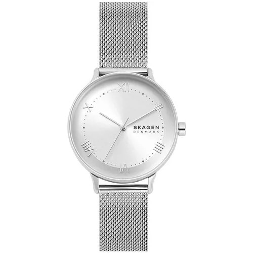 Наручные часы SKAGEN Наручные часы Skagen SKW2874 женские, кварцевые, водонепроницаемые, серебряный