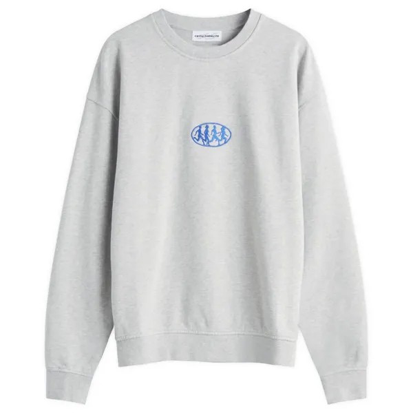 Толстовка Carne Bollente Carne Marathon Sweatshirt, цвет Melange Grey