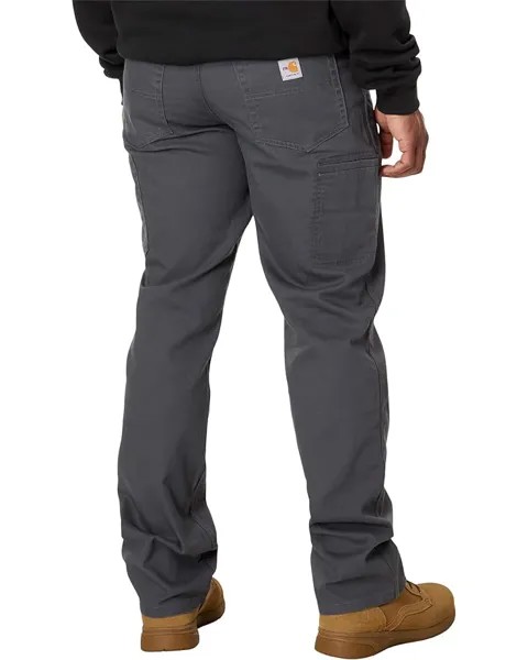 Брюки Carhartt Flame-Resistant Rugged Flex Relaxed Fit Canvas Five-Pocket Work Pants, цвет Shadow