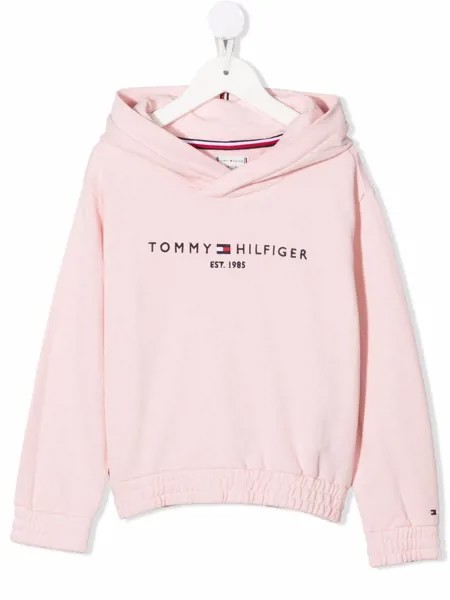 Tommy Hilfiger Junior худи из органического хлопка с логотипом