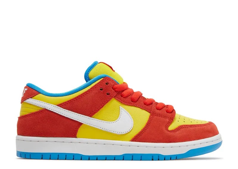 Кроссовки Nike Dunk Low Pro Sb 'Bart Simpson', красный