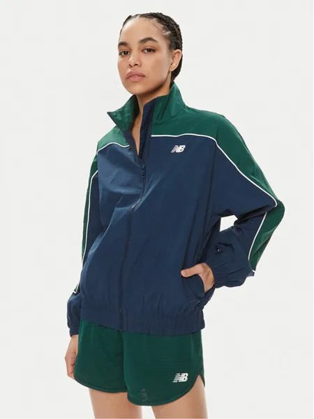 Куртка стандартного кроя New Balance, синий
