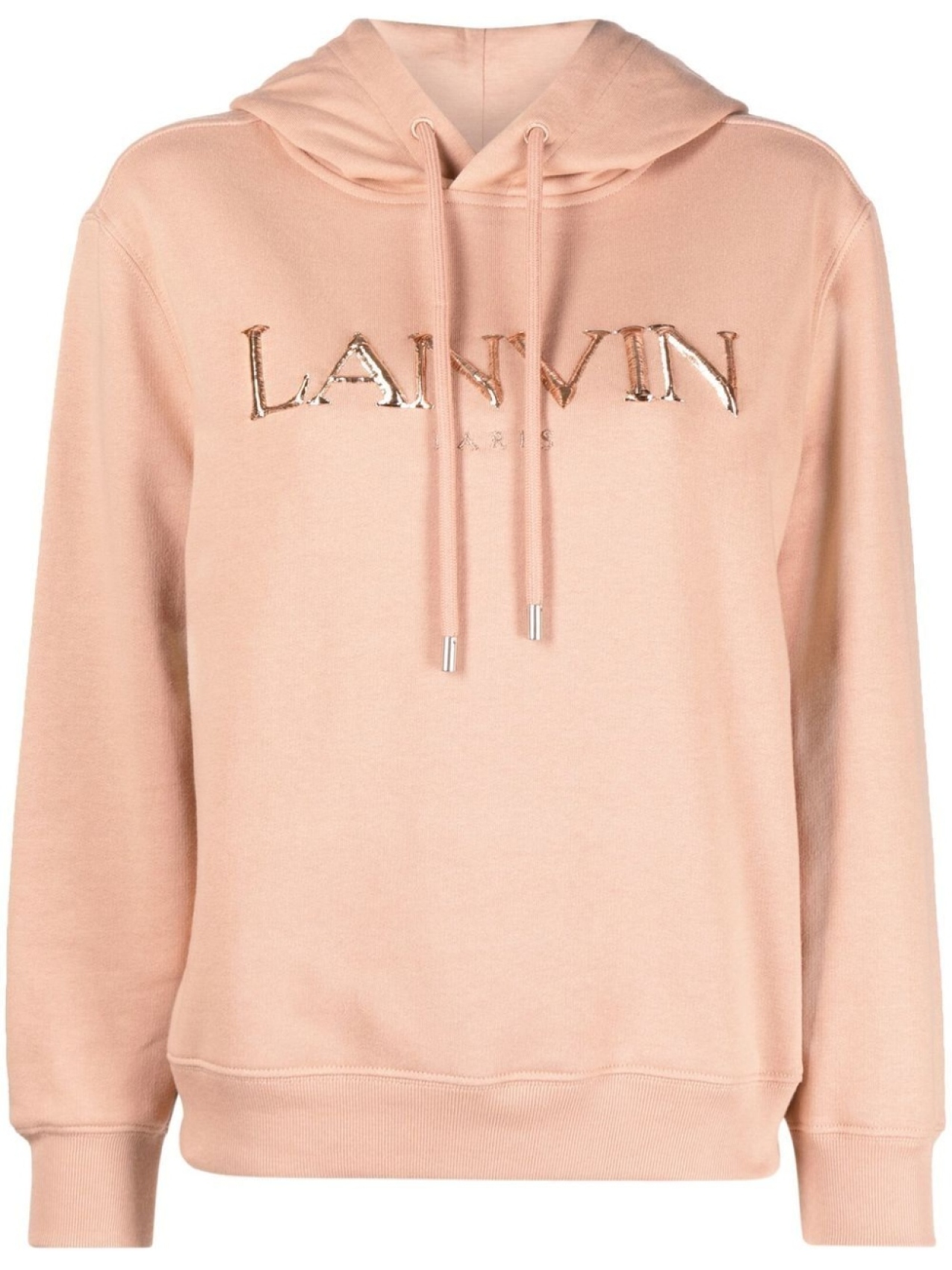 Lanvin худи с логотипом, розовый