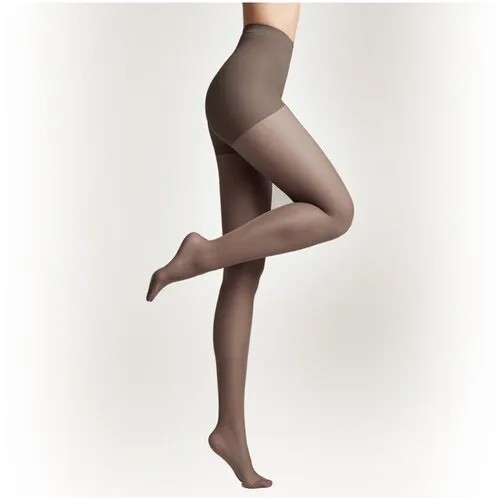 Колготки Conte elegant Active Soft, 40 den, размер 2, серый