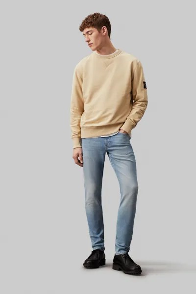 Зауженные джинсы узкого кроя Calvin Klein Jeans, синий