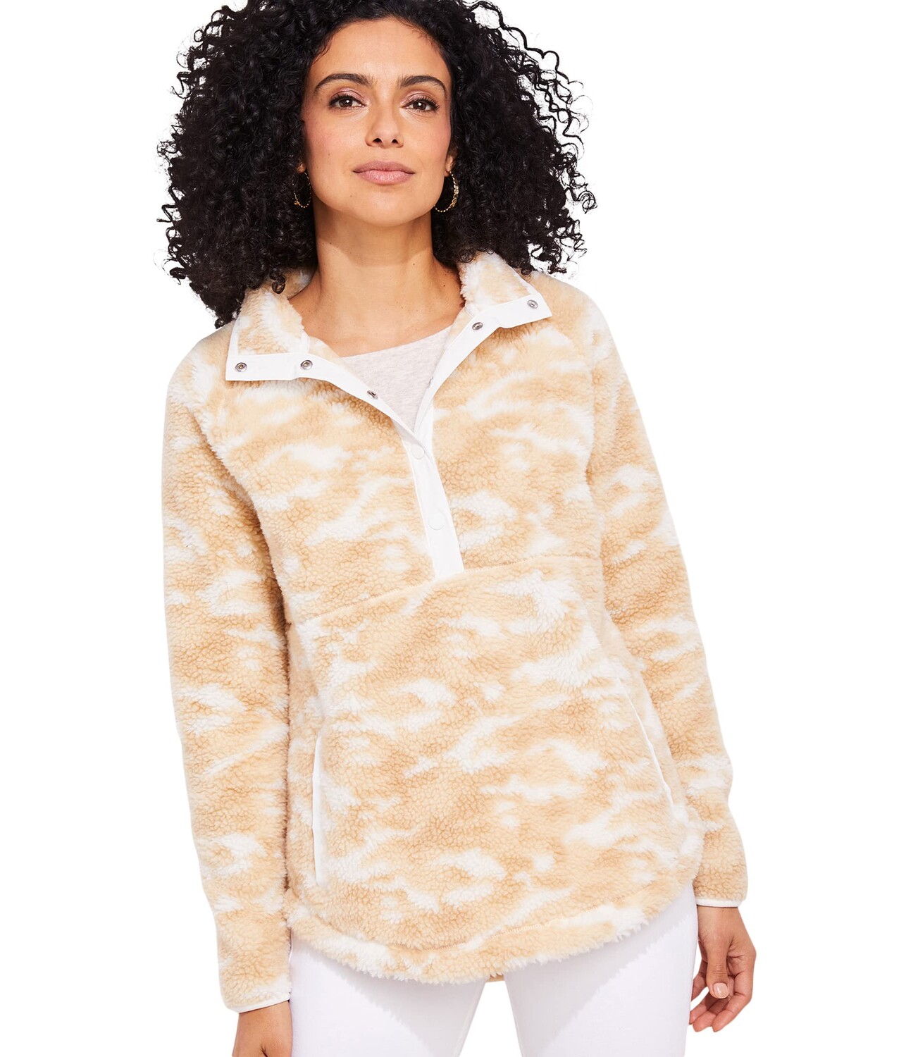 Худи Vineyard Vines, Camo Snap Placket Popover