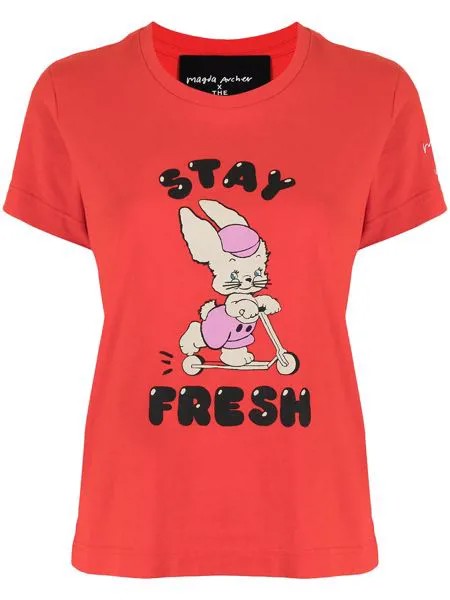 Marc Jacobs футболка Stay Fresh из коллаборации с Magda Archer