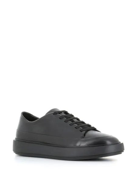 Officine Creative кожаные низкие кеды, черный