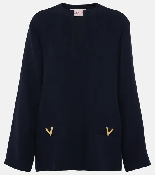 Топ VGold Cady Couture Valentino, синий
