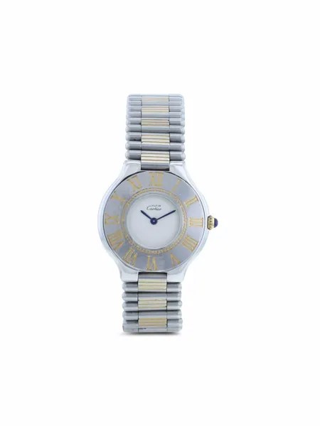 Cartier наручные часы Must 21 pre-owned 31 мм 1986-го года