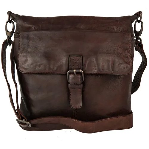 Мужская кожаная сумка Gianni Conti 4202745 brown