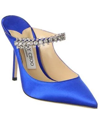 Женские атласные туфли Jimmy Choo Bing 100