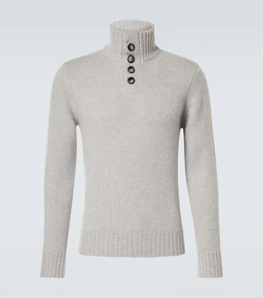 Кашемировый свитер Allude, цвет 81/grey