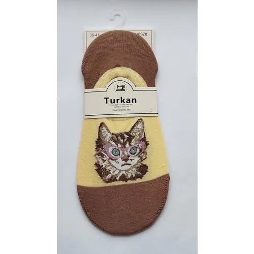 Подследники Turkan, размер 36-41, желтый