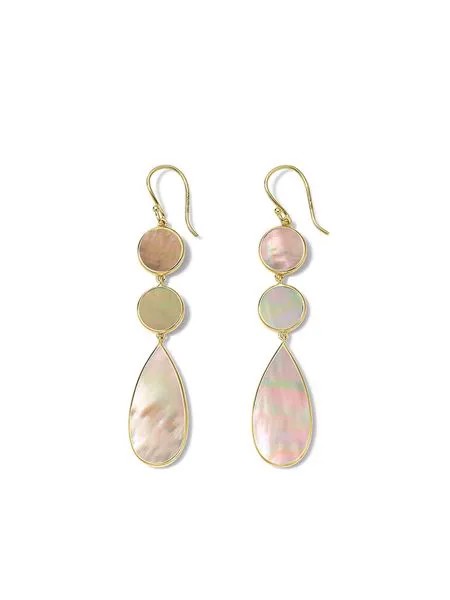 IPPOLITA серьги-подвески Polished Rock Candy из желтого золота