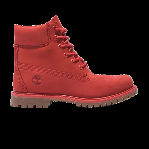 Wmns 6-дюймовые ботинки Timberland, красный