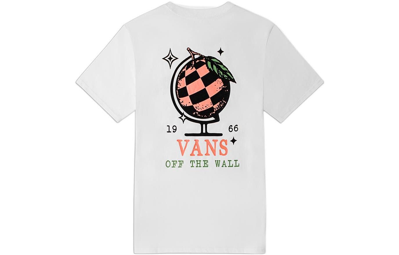 Футболка женская белая Vans
