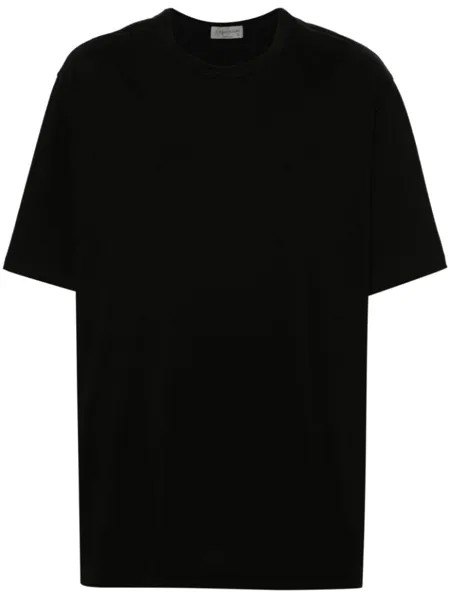 Yohji Yamamoto футболка с круглым вырезом, черный