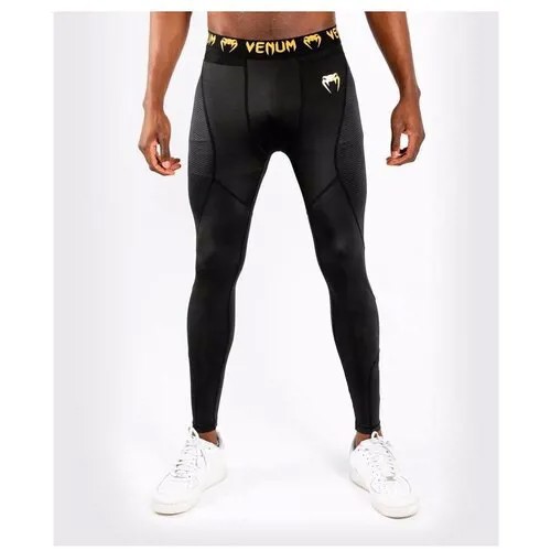Компрессионные штаны Venum G-Fit Black/Gold M